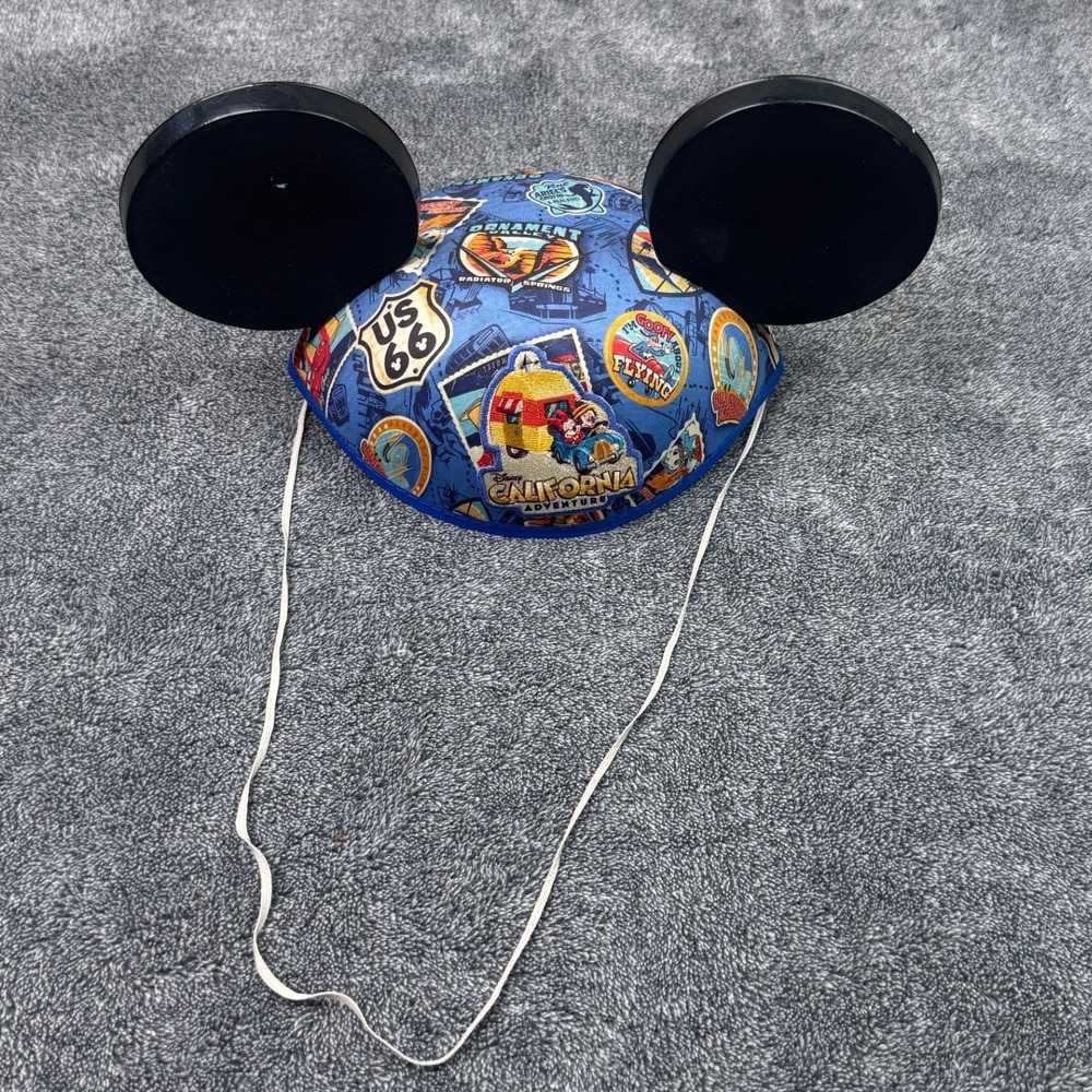 Disney California Adventure Mickey Mouse Ear Hat Cars Land DCA One Size